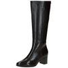 Stiefel CAPRICE "Caprice Stiefel Leder", Damen, Gr. 37, schwarz, Leder, casual, Schuhe