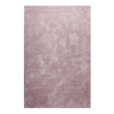 Teppich HOMIE LIVING "Sienna", rosa, B:80cm H:20mm L:150cm, Polyester, Teppiche, Hochflor, Microfaser, uni, weich & kuschelig, Wohnzimmer, Schlafzimmer Image