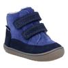 Lauflernschuh RICHTER "Maxi WMS: Mittel", Kinder, Gr. 21, blau (blau, navy), Nubukleder, casual, Schuhe, Winterschuh mit WMS und Warmfutter, Größenschablone zum Download