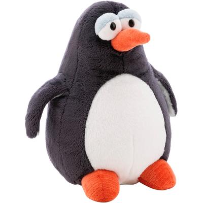 Kuscheltier NICI "Winter, Pinguin Jorge Thunder, 30 cm sitzend", grau, Plüschfiguren, KinderB:23cm H:30cm L:21cm, enthält recyceltes Material, B:23cm H:30cm L:21cm