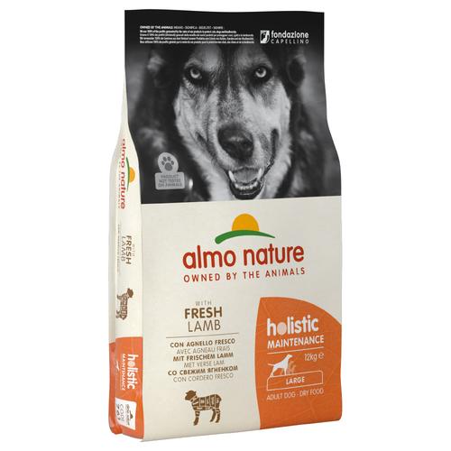 2x12kg Lamm & Reis Medium Almo Nature Holistic Hundefutter trocken