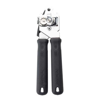 Tablecraft 10993 Hand Can Opener w/ Ergonomic Soft Grip Handle, Chrome