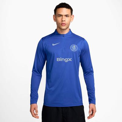 Chelsea Nike Storm Fit Drill-Oberteil – Blau Image