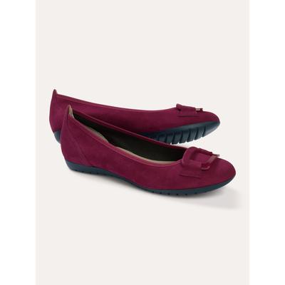 Walbusch Damen Soft Ballerinas Rot noch offen: Muster