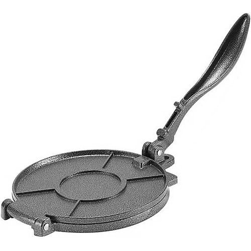 macchina per tortillas manuale in lega di alluminio, modellatrice per pasta di mais, utensile per pancake, gadget da cucina per cucinare in casa
