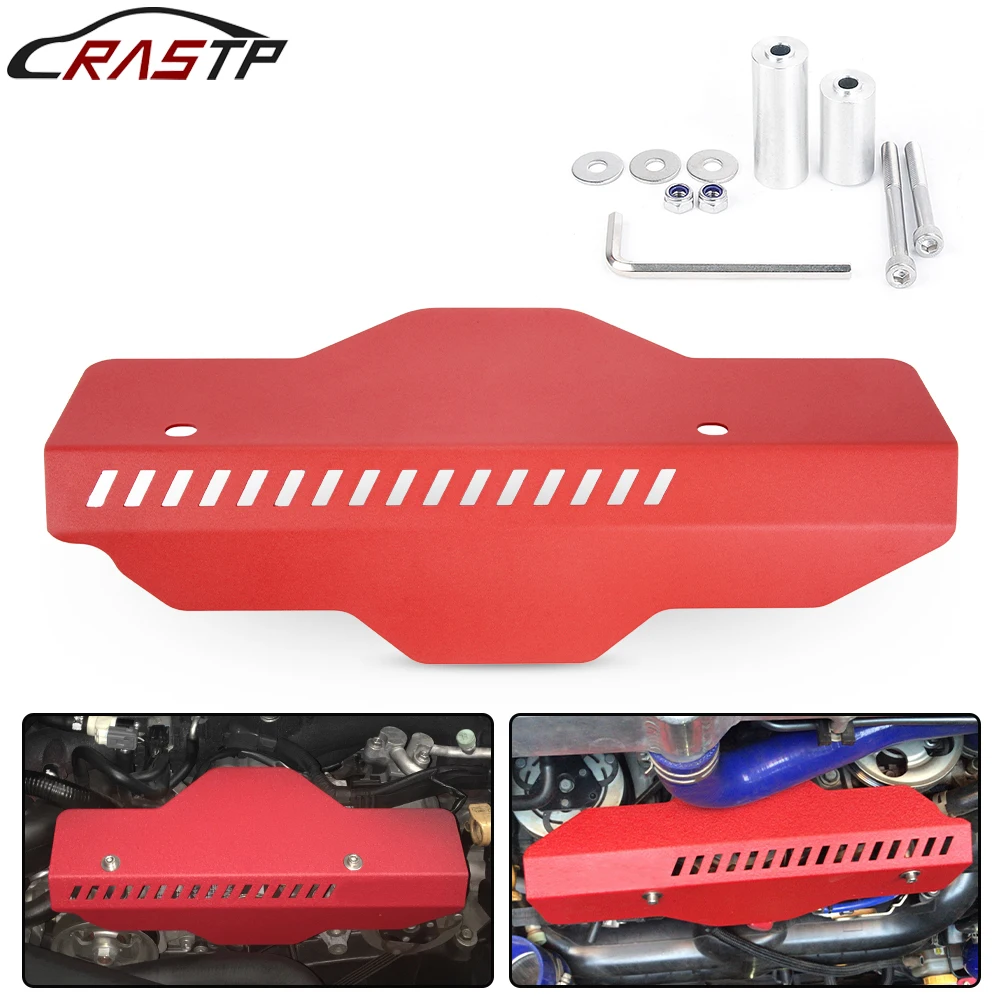 RASTP-Alternator Pulley Belt Cover Aluminium For Perrin Subaru Impreza 02-14 WRX 04-17 STi RS-EM1087 Image