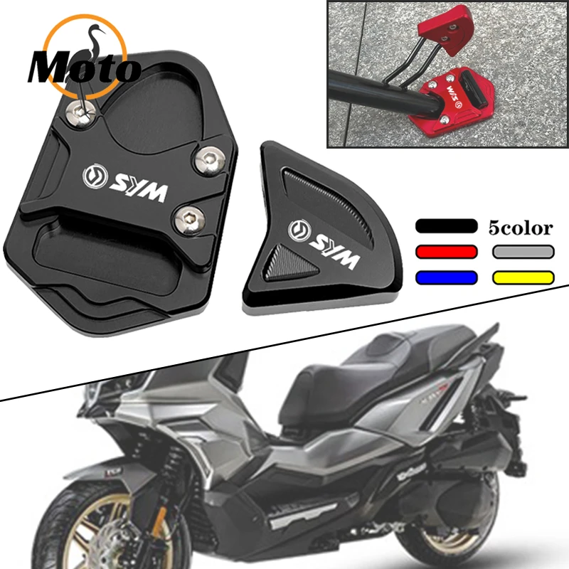 Per SYM Cruisym 300 Joymax Z F Z300 F300 GTS300i Accessori Moto Cavalletto Laterale Ingrandire e Supporto Cavalletto Colonna auxiliar