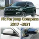 Specchietto retrovisore laterale per Jeep Compass 2017 2018 2019 2020 2021 Specchi riscaldanti elettrici automatici Indicatori di direzione Montaggio esterno per auto
