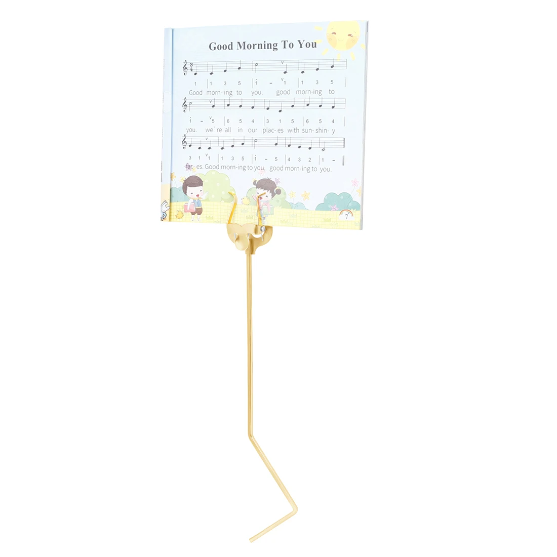 Stehender Schlüssel Marschieren Notenständer Clip Blasinstrument Universal Holding Horn Baliton Tenor Horn Euphonium Anfängerteile Image