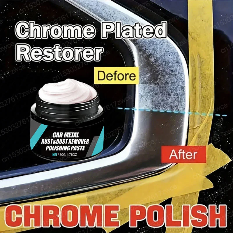 Auto Metall Rost & Radnabe Rost Kratzer Reparatur Wachs Mittel Auto Metall Oxidieren Zurück Zu Glanz Langlebige Radnabe polnischen Wachs Kit Image