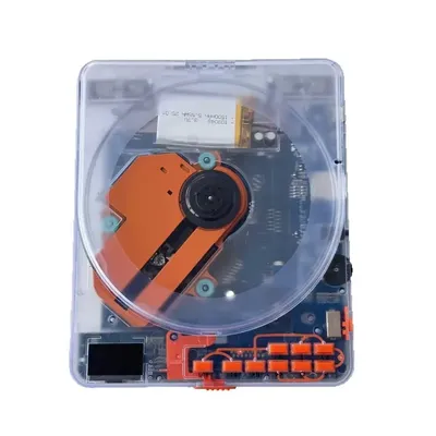 Transparent Creative Portable CD Walkman English Learning Repeater CD Album MP3 Player