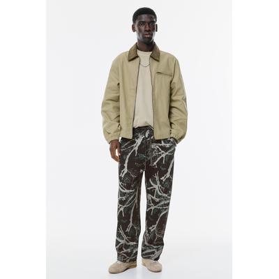 Printed Baggy Joggers