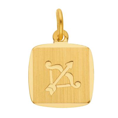 Ketten-Anhänger ADELIA´S "333 Gold Sternzeichen Anhänger Schütze", gold, Schmuckanhänger, Damen, Schütze, Gold, Goldschmuck für Damen & Herren Image