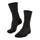 FALKE Damen Wandersocken TK1 Adventure Wool W SO Wolle antiblasen dick 1 Paar, Grau (Smog 3150), 39-40