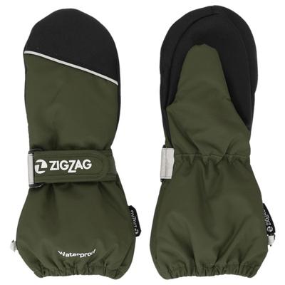 ZIG ZAG - Kid's Shildon Waterproof Mittens - Handschuhe Gr 104/110 oliv Image