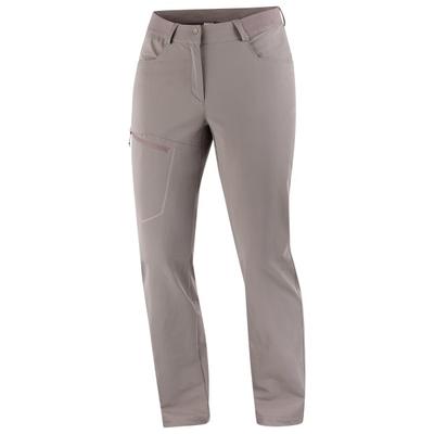 Salomon - Women's Wayfarer Warm - Winterhose Gr 40 - Regular grau/braun Image