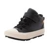 Sneaker CONVERSE "CHUCK TAYLOR ALL STAR MALDEN STREET", Gr. 34, schwarz matter, total eclipse, Leder, sportlich, Schuhe