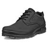 Schnürschuh ECCO "Rugged Track Wp Plain Toe", Herren, Gr. 45, schwarz, Leder, sportlich, Schuhe, Sneaker, Outdoorschuh mit waterproof Ausstattung