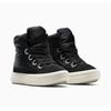 Sneaker CONVERSE "CHUCK TAYLOR ALL STAR ELEMENTS BOOT", Gr. 33, schwarz (schwarz, egret, schwarz), Polyester, sportlich, Schuhe