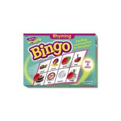 Trend Rhyming Bingo Learning Game T6067 Learning Boards