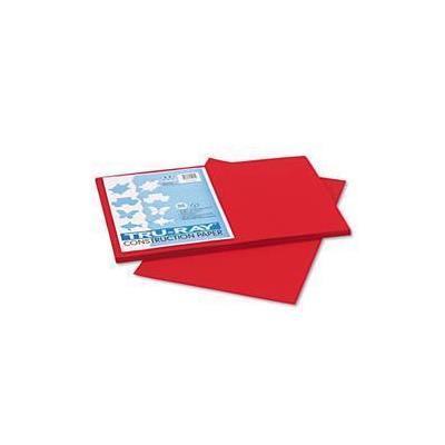 Pacon 102994 - Tru-Ray Construction Paper, 76 lbs., 12 x 18, Holiday Red, 50 Sheets/Pack