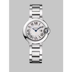 Ballon Bleu de Cartier Stainless Steel Watch on Bracelet, Small - Silver