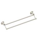 Moen Lounge 24" Wall Mounted Towel Bar Metal in Gray | 2.6 H x 6.2 D in | Wayfair DN7722BN