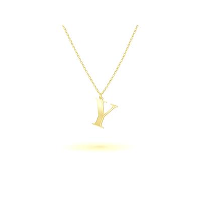 BEKA&BELL Anhänger mit Kette 925-Sterling Silber vergoldet Glänzend 45cm Image