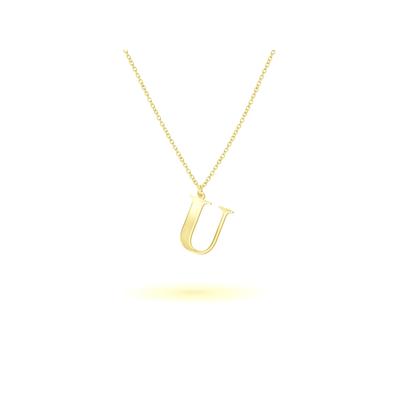 BEKA&BELL Anhänger mit Kette 925-Sterling Silber vergoldet Glänzend 45cm Image