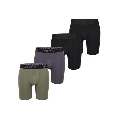Retro Boxer Long Boxer 4-Pack Image