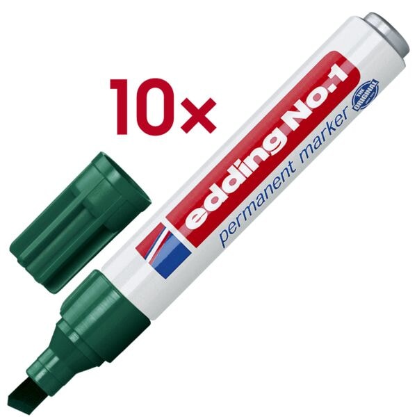 Edding Permanentmarker »No. 1« 1 - 5 mm 10 Stück grau Image