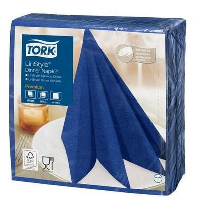 Tork Servietten LinStyle® Premium mitternachtsblau 1-lagig 50 Stück, 3.9x3.9 cm Image