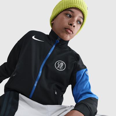 Chelsea Nike Hymnenjacke – Schwarz – Kinder Image