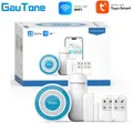 Tuya WIFI Sistema di allarme domestico intelligente Home fai da te TUYA Sistema di allarme per porta senza fili Sensore per porte e finestre Funziona con Alexa