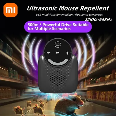 Xiaomi Ultrasonic Mouse Repellent USB Indoor Pest Repellent Ultrasonic Pest Repellent for Mouse Cockroach Rodent Insect Mosquito