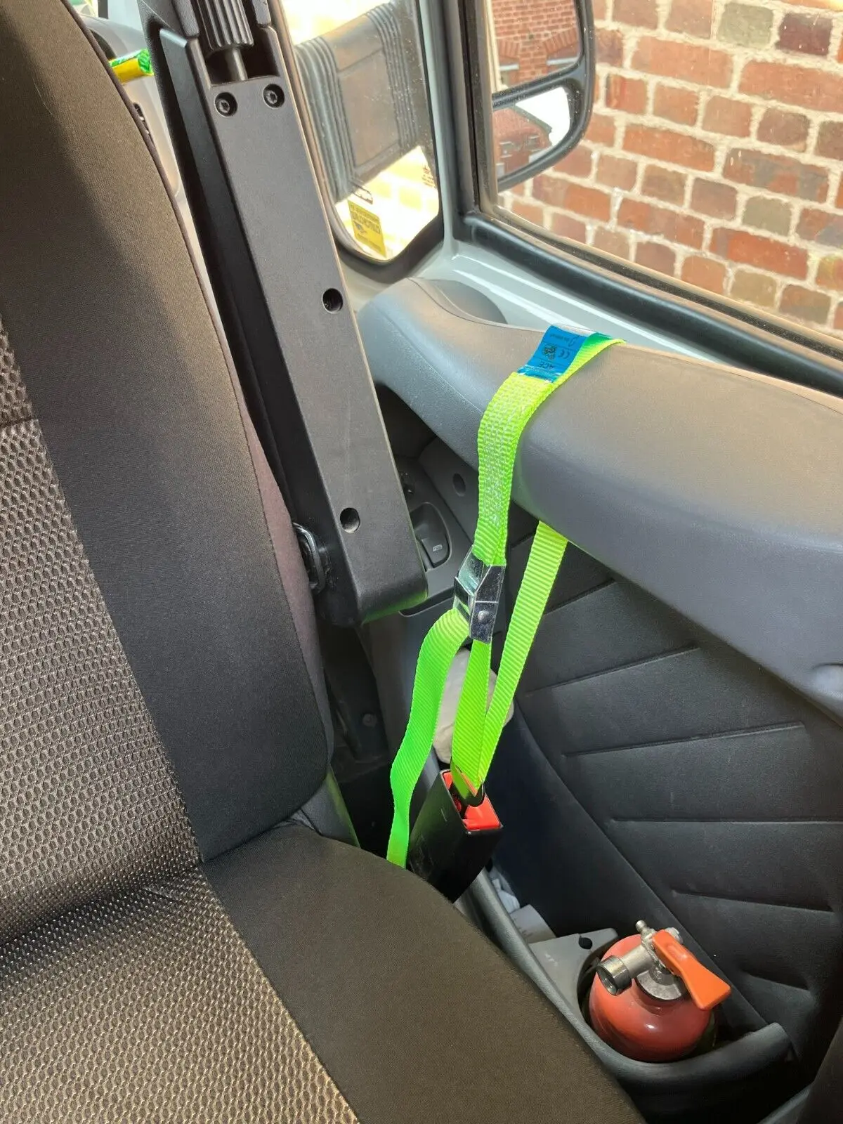 Ratsche Spanngurte mit Sicherheitsgurt Schnalle Riemen Haken Auto Gepäck Fracht LKW Polyester Band Auto Bündelung Gürtel Spannseil Image