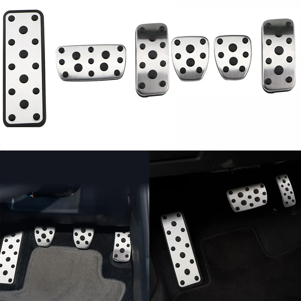 Für Subaru Forester SH SJ 2006-2018 XV 2012–2017 Impreza 2006–2015 LHD Pedale Pedal Gas Bremssteun Pedal Abdeckung Zubehör Image