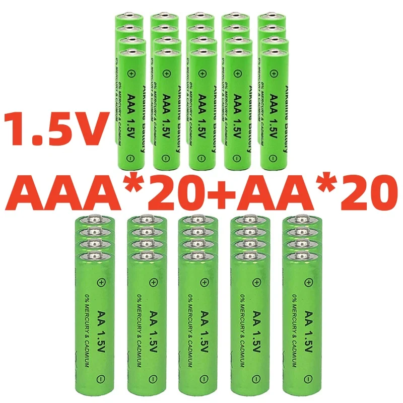 1,5 V AAA+1,5 VAA-Akku, geeignet für Fernbedienung, Maus, Computer, Spielzeuguhren und andere nicht wiederaufladbare AAA-Batterien 1,5 V Image
