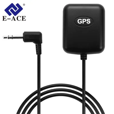 E-ACE Car GPS Signal Antenna GPS Receiver Signal Enhance Device SMA Conector Auto GPS Accessories Suit For Car Navigation Radio
