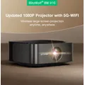 Blitzwolf V10 Proiettore LCD da 3" Schermo da 120 pollici Schermo Cast Wireless 2.4G/5G 5G-WIFI Doppio Bluetooth5.3 Elettrico SU e Giù Keystone