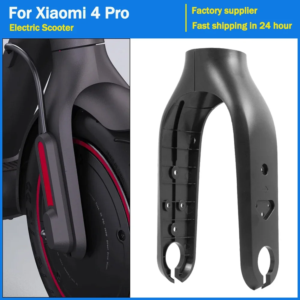 Elektrische Roller Gabel Abdeckung für Xiaomi 4 Pro Skateboard Schützende Vorderrad Abdeckung Kunststoff Links/Rechts Reifen Shell teile Image