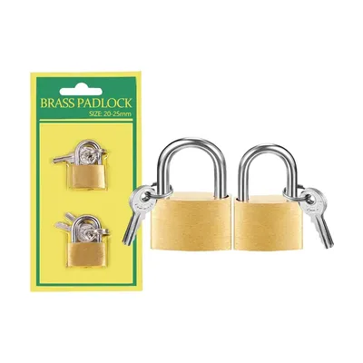 Small Solid Brass Locks with Keys, Mini Key Locks for Luggage Locks, Backpack Small Locks, Gym Locker Padlocks, Jewelry Box Locks