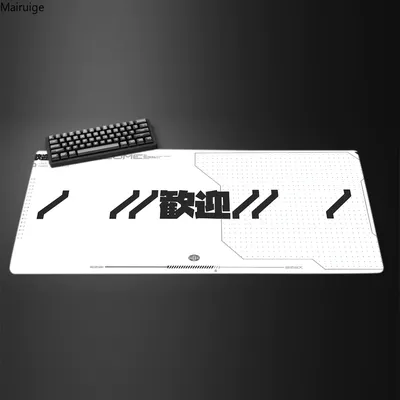 900x400mm HD Schwarz und Weiß Mauspad Gamer Große Kunst Mousepad Tastatur Pads Home Office Tisch Teppich gummi Anti-rutsch Schreibtisch Matte