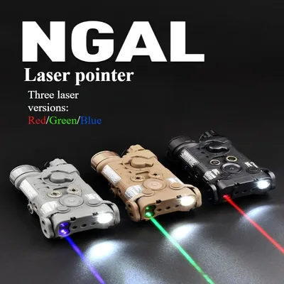 Tactical Red Laser Pointer L3-NGAL Blue-Green Laser IR High-Power Outdoor LED Flashlight