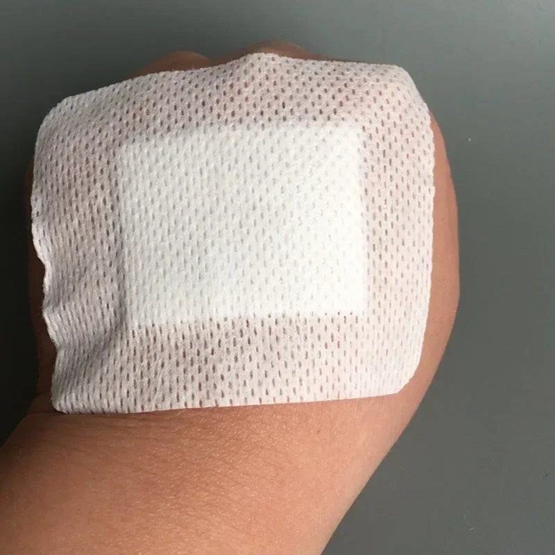 Verband-Pflaster-Verband, groß, groß, 12/25 Stück, hypoallergen, nicht gewebt, medizinisch, selbstklebend, Wunde, Erste Hilfe, 6 x 7 cm Image