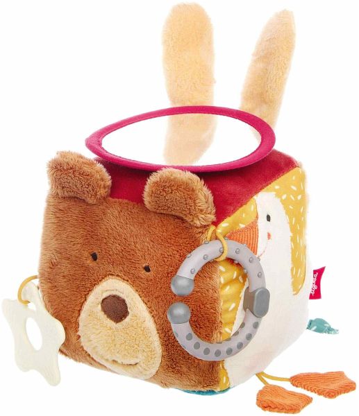 sigikid 43070 - Aktiv-Würfel Yellow, Babyspielzeug - sigikid