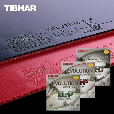 Tibhar Evolution EL-P MX-P Table Tennis Rubber Professional Non-tacky Pimples-in Original Ping Pong Rubber for Quick Attack