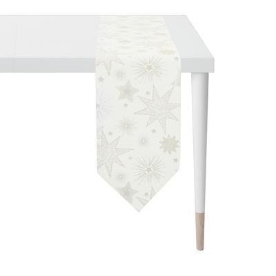 Tischband APELT "3755", beige, B:175cm L:21cm, Polyacryl, Polyester, Tischdecken Image