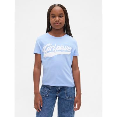 Gap Blue Graphic Crew Neck Short Sleeve T-Shirt (4-13yrs)