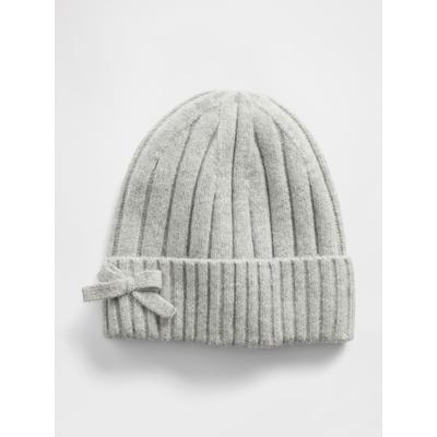Gap Grey Soft Touch Bow Beanie